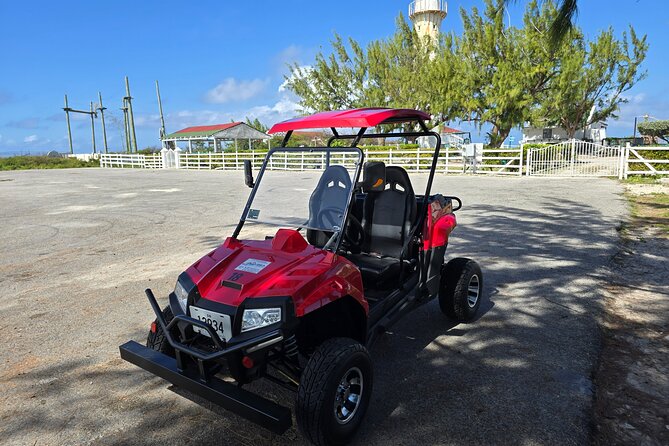 2 Seater Side by Side Guided Adventure Tour in Grand Turk - Grand Turk Lighthouse adds a coastal viewpoint