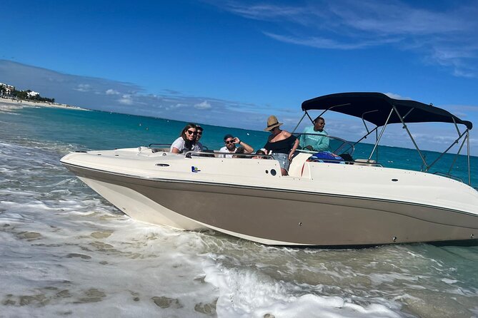 3 Hours Private Charter Tour Turks and Caicos - La Famille Express Shipwreck for views and a splash