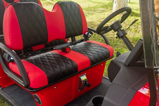 4 Seater Luxury Golf Carts Rental in Grand Turk - Comfort, speed, and the rear-seat tradeoff