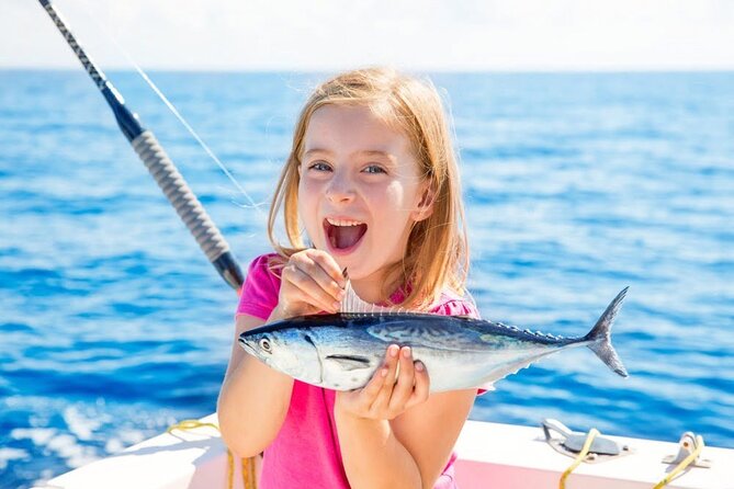 4HR Private bottom Fishing Charter with lunch - Four hours, pickup, and choosing a departure