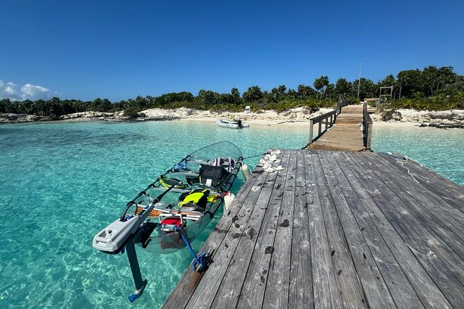 6-Passenger Motorized Clear Kayak Mangrove Tour in Providenciales - A private boat for six, not a large group cruise