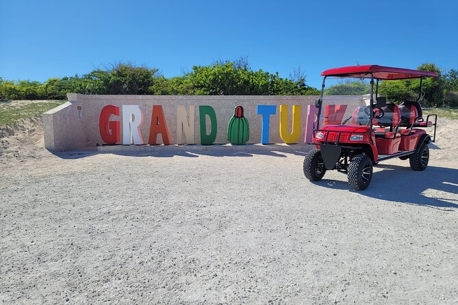 6-Seater Golf Cart: Grand Turk - What the six-seat cart is like