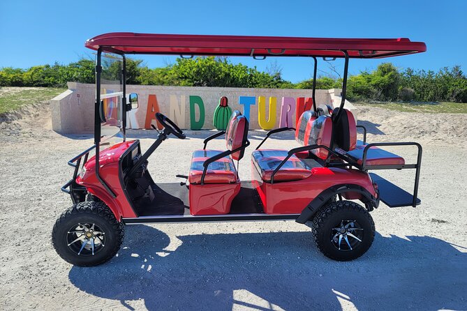 6-Seater Golf Cart: Grand Turk - A sensible Grand Turk route
