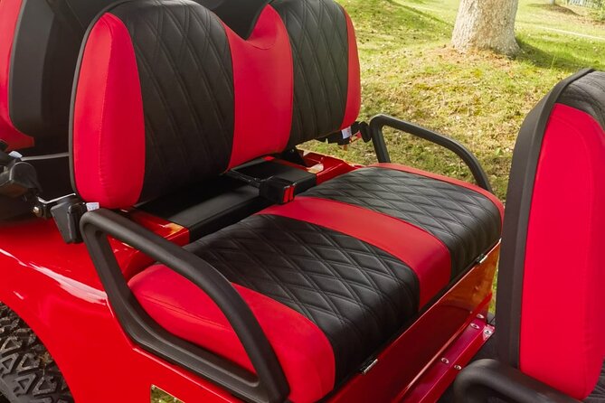 6 Seater Luxury Golf Carts Rental in Grand Turk - The pickup walk outside the port gates