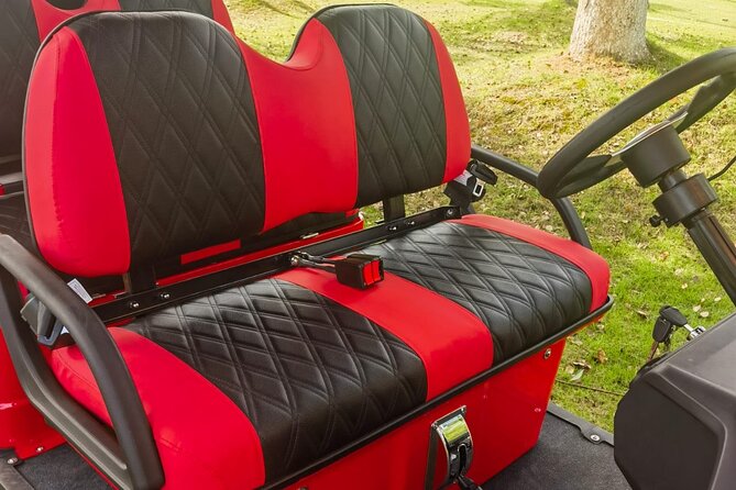 6 Seater Luxury Golf Carts Rental in Grand Turk - Comfort for families and larger groups