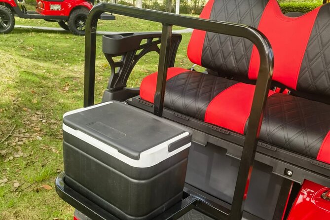 6 Seater Luxury Golf Carts Rental in Grand Turk - How the cart handles on island roads
