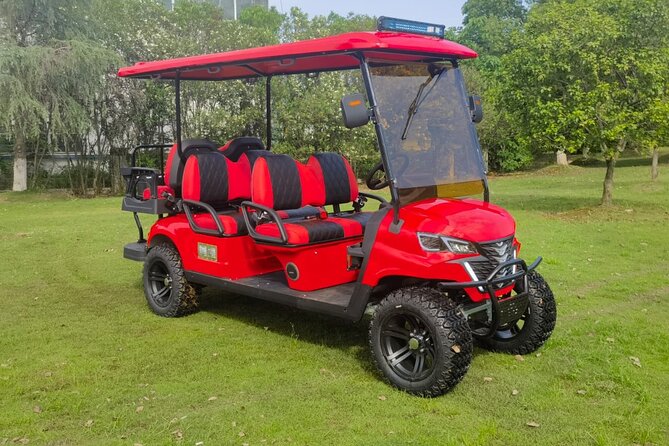 6 Seater Luxury Golf Carts Rental in Grand Turk - What comes with the six-seat cart