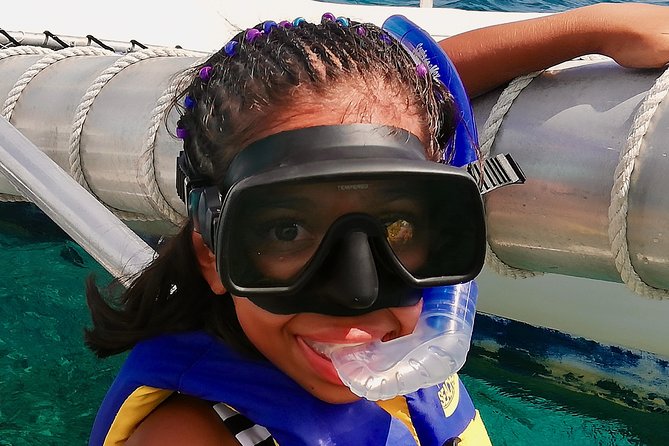 7 Hour Private Catamaran Sail, Snorkel and Beach BBQ Grace Bay, Providenciales - Setting out from Grace Bay at 9:30 a.m.