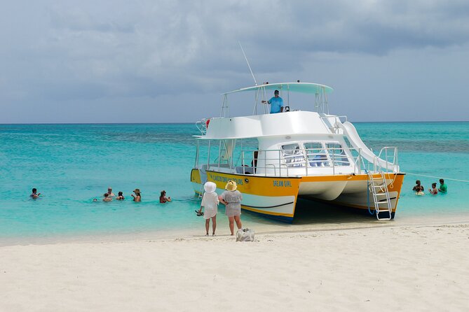 Afternoon Half Day Cruise from Providenciales with Snorkeling and Iguana Island - Grace Bay from the water