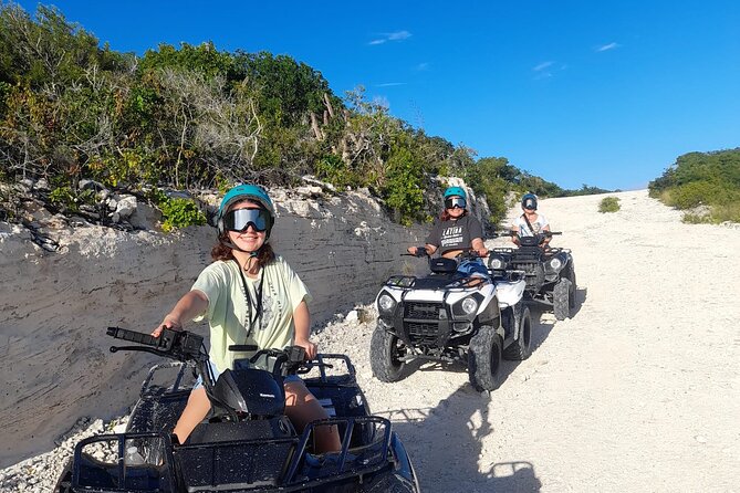 ATV Adventure tour on Providenciales - Northern hills and the ride toward Malcolm Beach
