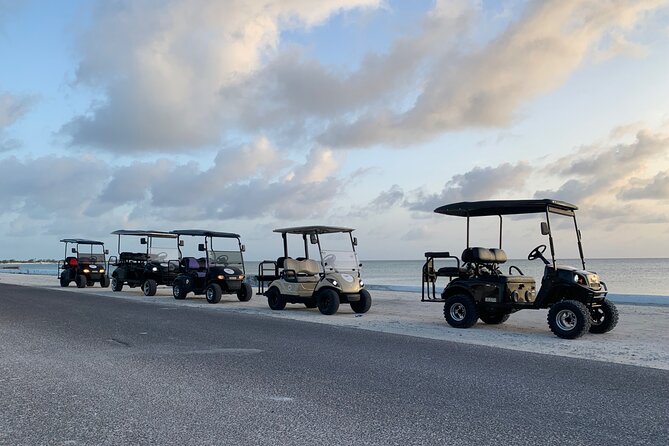 BMC Rentals -Golf Carts & Jeep Wrangler in Grand Turks - Why a golf cart fits Grand Turk