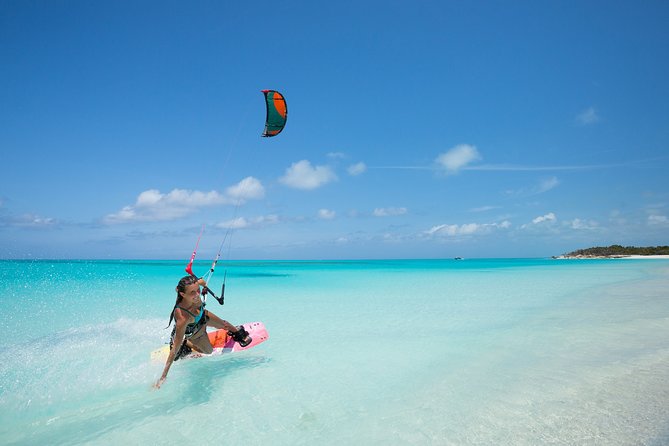 Bring A Friend Kiteboarding Lesson - Learning to kiteboard on Long Bay Beach