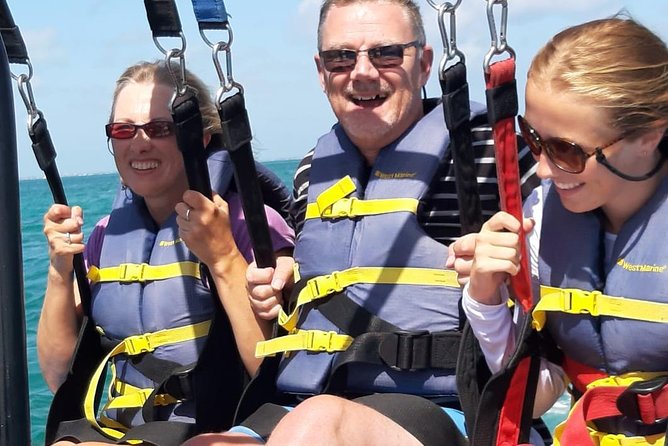 Capt Marvin Watersports / Parasail - Public Tour - What the flight feels like at 500 feet