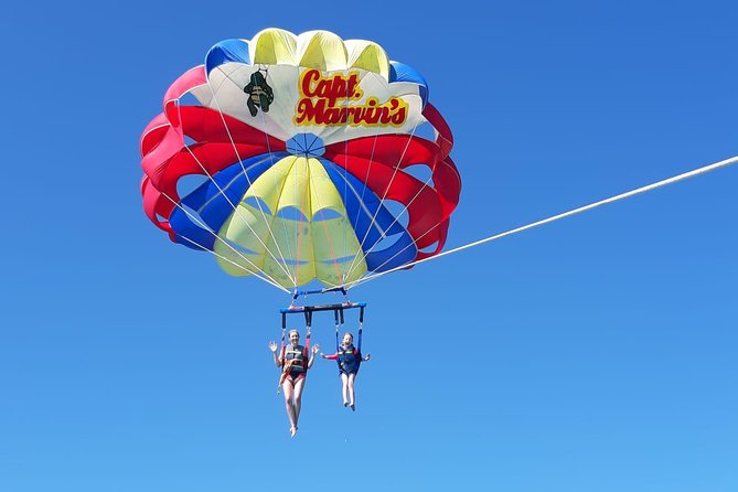 Capt Marvin Watersports / Parasail - Public Tour - Crew service can shape the outing