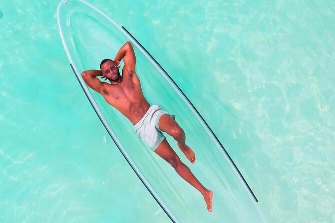 Clear Kayak Photoshoot in Turks and Caicos Islands Providenciales - Weather controls the quality and sometimes the location