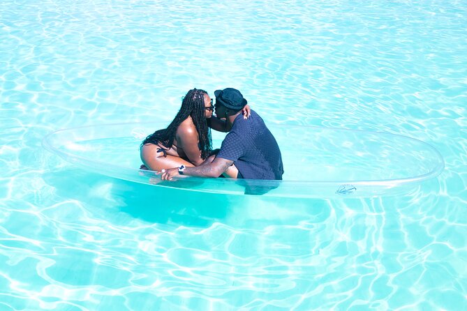 Couples Clear Kayak PhotoShoot Grand Turk Island - Starting near Grand Turk Cruise Port