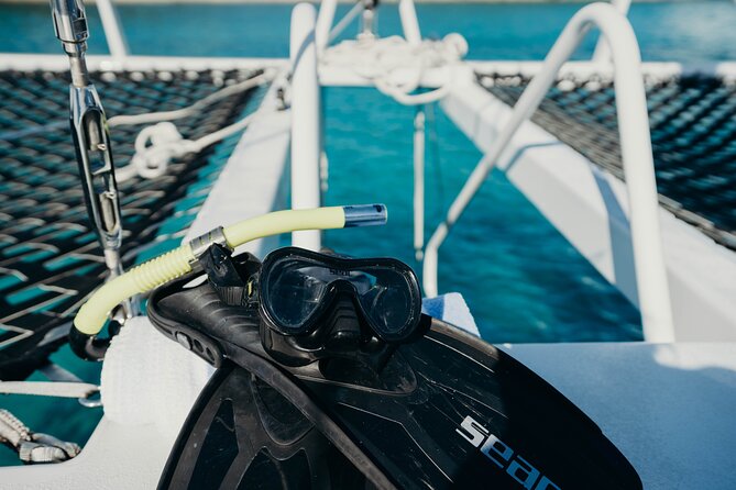 Deluxe Half-Day Snorkel Sail on Lady Grace Luxury Catamaran - Boarding Lady Grace and settling into the sail