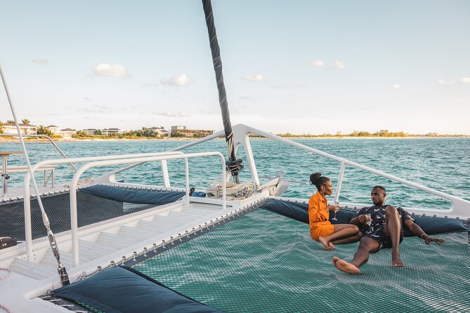 Deluxe Sunset and Saxophone Sail on Luxury Lady Grace Catamaran - The weather is the one real gamble