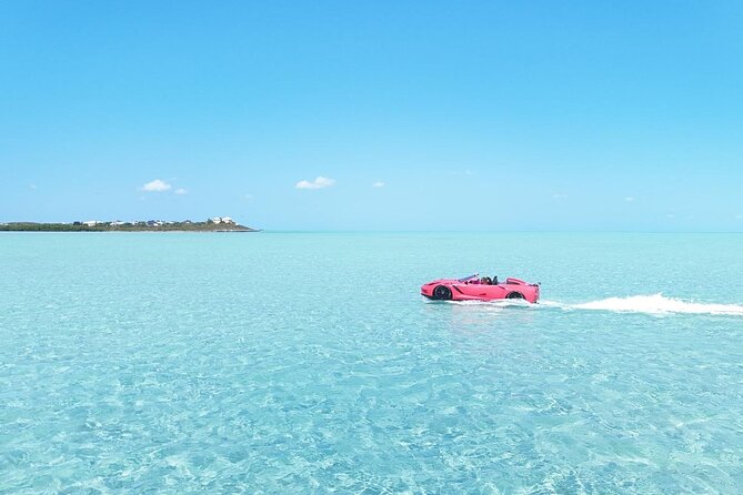 Explore Shipwreck and Hidden Island Beaches in 1-Hour Jetcar Tour - Racing across Providenciales waters