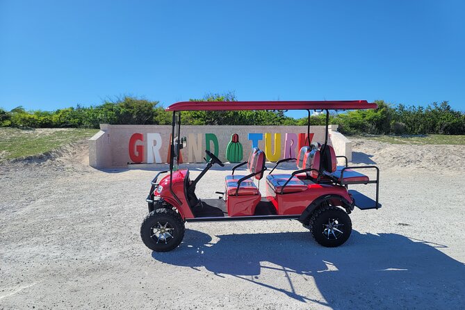 Golf Cart Island Tour in Grand Turk - Salt ponds, flamingos, and pelicans on Pond Street
