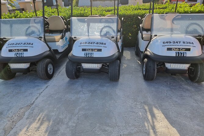 Golf Cart Rental in Grand Turk (4-seater) - Why a golf cart makes sense on Grand Turk