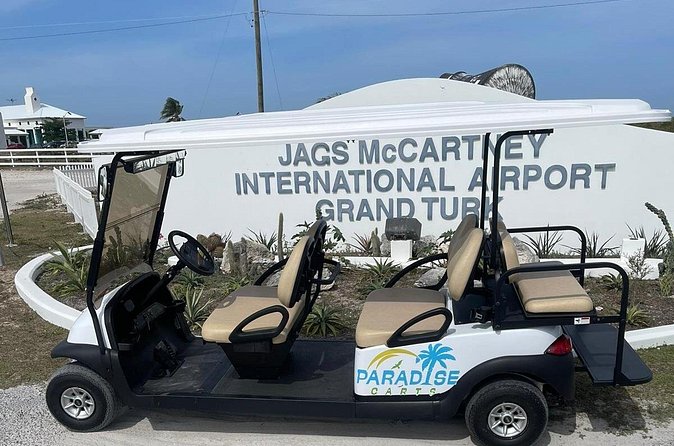 Golf Cart Rental in Grand Turk (6-seater) - Why a golf cart fits Grand Turk so well