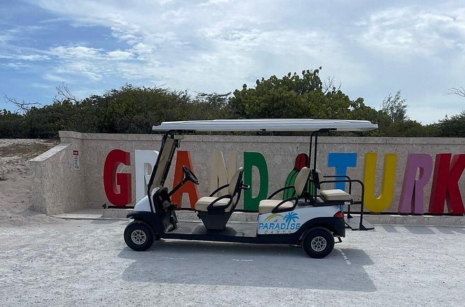 Golf Cart Rental in Grand Turk (6-seater) - A self-guided route to the Grand Turk lighthouse