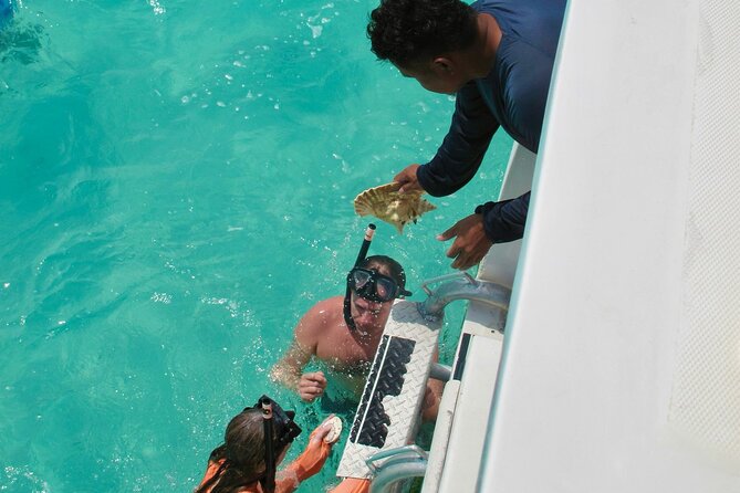 Half Day Snorkel from Providenciales with Visit to Half Moon Bay - The slide, swims, and boat time between stops