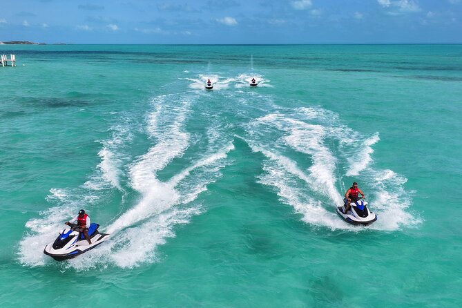 Jet Ski Adventure in Crystal Waters of Turks and Caicos - Sandbars, secluded cays, and possible dolphin sightings