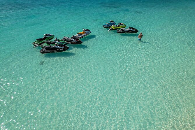 Jet Ski Tour or Jet Ski Rental in Providenciales - Leaving Sapodilla Bay Beach