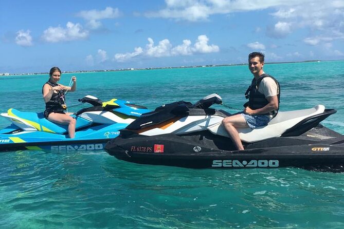 Jet Ski Tour or Jet Ski Rental in Providenciales - Getting Ready: Briefing, Life Jackets, and Drinks