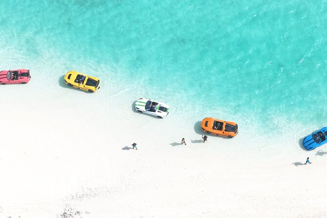 JetCar Drone Photo Video Shoot experience in Turks Caicos - Driving, seating, and comfort details