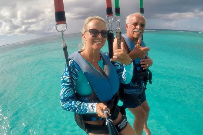 Key to the Sea Parasailing- Birds Eye View of the Best Beach in the world - Photos, phones, and the wet factor