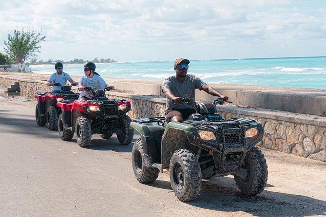 Lets Ride Adventures ATV Tour in Grand Turk - Riding Grand Turk beyond the cruise terminal