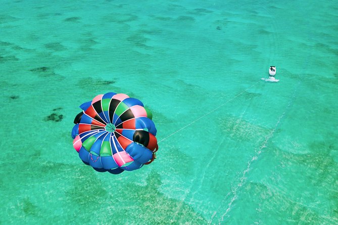 Parasailing Adventure from Providenciales in Turks and Caicos - Takeoff, flight, and landing