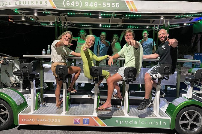 Party Bike Experience on Grace Bay Road - Danny Buoy’s brings the party indoors