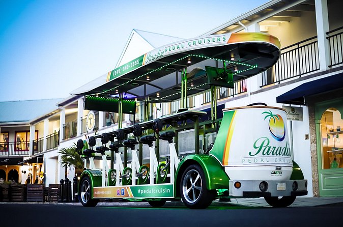 Party Bike Experience on Grace Bay Road - Returning to Salt Mills Plaza