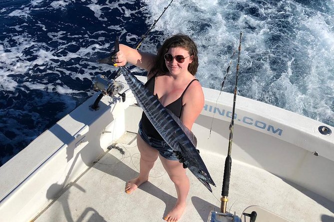 Private 6hr Deep Sea Fishing Charter on "Angler Management" - Trolling along the wall after the lines go out