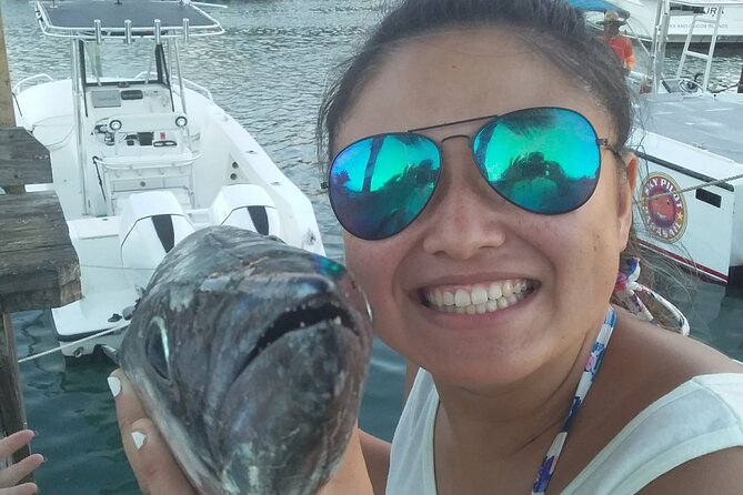 Private Bottom Fishing Charter 1/2 day morning on "Shady Grady" - A note about combination days and snorkeling