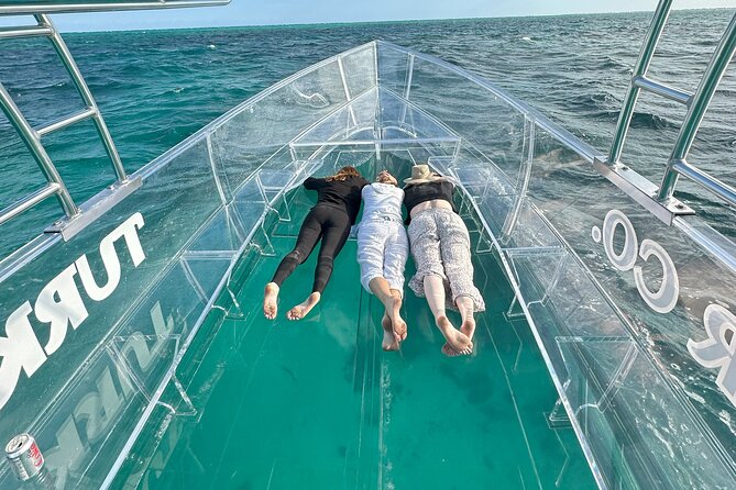 Private Clear Boat experience in Grace Bay - Clear Boat or Glass-Bottom Boat?