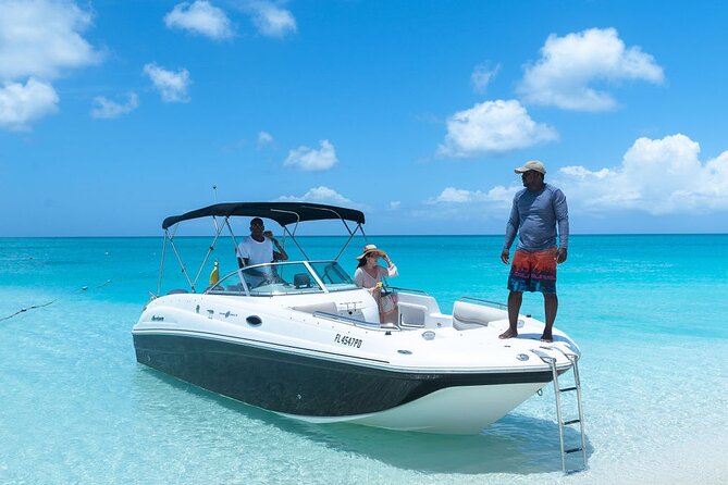 Private Grace Bay Boat Sunset Tour with Pickup - A sunset boat made for your own group