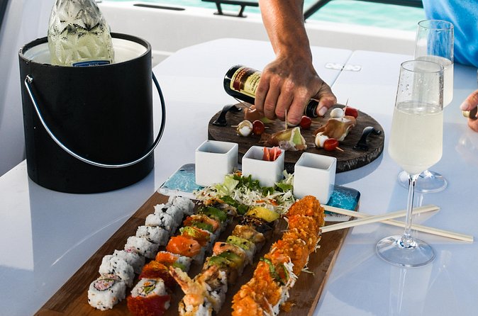 Private Sunset Dinner on the Water - Crew and the personal touch