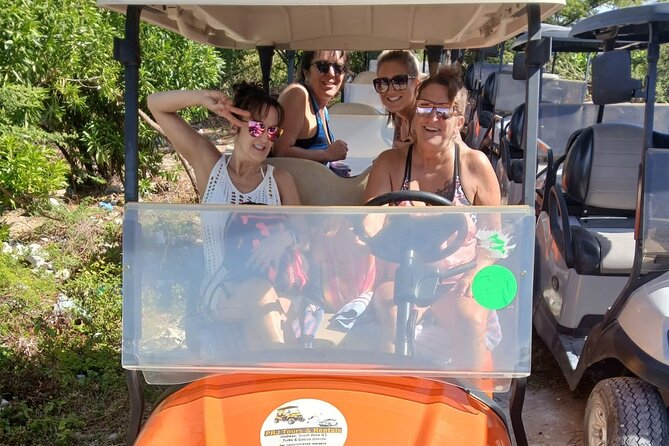 PRJ Golf cart rental in Grand Turk - Beach time, donkeys, and unscheduled stops