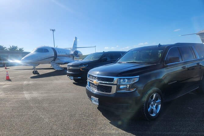 Providenciales Airport Private Transportation One Way - What the luxury SUV means in practice