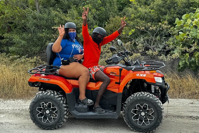 Providenciales ATV/UTV Beach Bounce Tour - A quieter stop at Leeward Beach