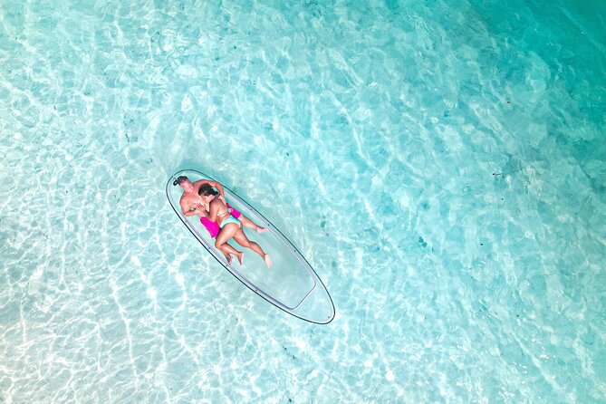 Romantic Clear Kayak Drone Photoshoot for Couples Turks & Caicos - What the drone adds to your photos