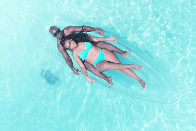 Romantic Clear Kayak Drone Photoshoot for Couples Turks & Caicos - Meeting the team at Shearwater Close