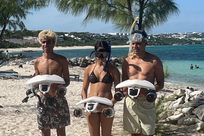 Snorkeling with Sea Scooters and Sea Adventure - Offshore - Moving across the reef by scooter