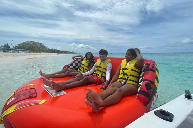 Tubing on grace bay beach Turks and caicos islands - What the Grace Bay tube ride is really like