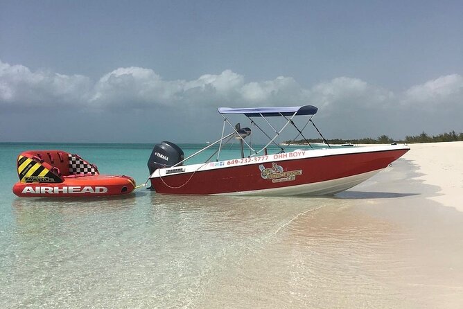 Tubing on grace bay beach Turks and caicos islands - Photos and videos after the splash